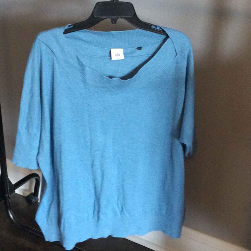Blue Knit Sweater